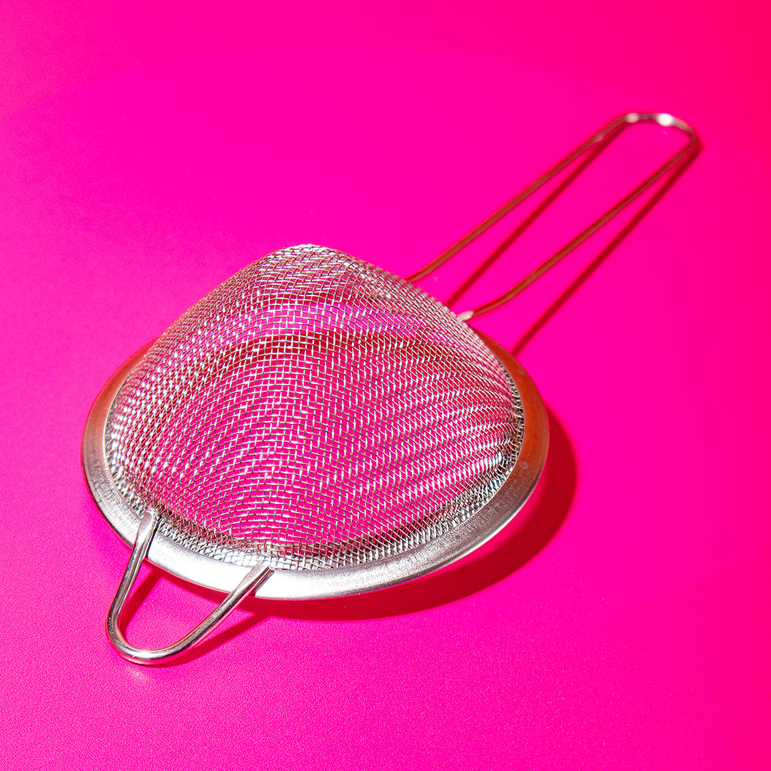 Small Double-Lined Stainless Steel Strainer