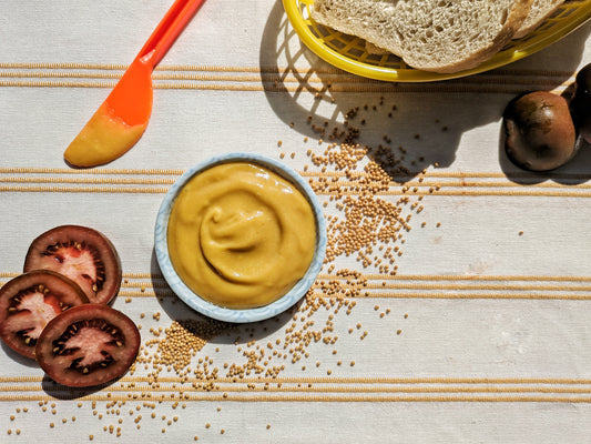Homemade Yellow Mustard