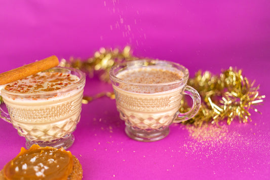 Eggnog w/ Mezcal & Creme de Cacao