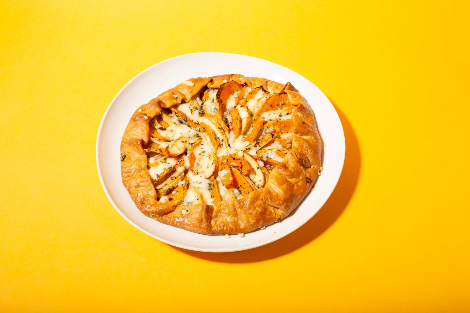Nadine's Butternut Squash and Apple Galette