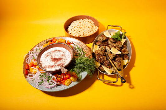 Dana's Moroccan Chicken Meatballs with Homemade Tzatziki