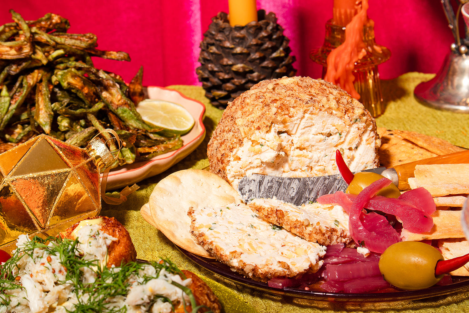 Za'atar Cheese Ball