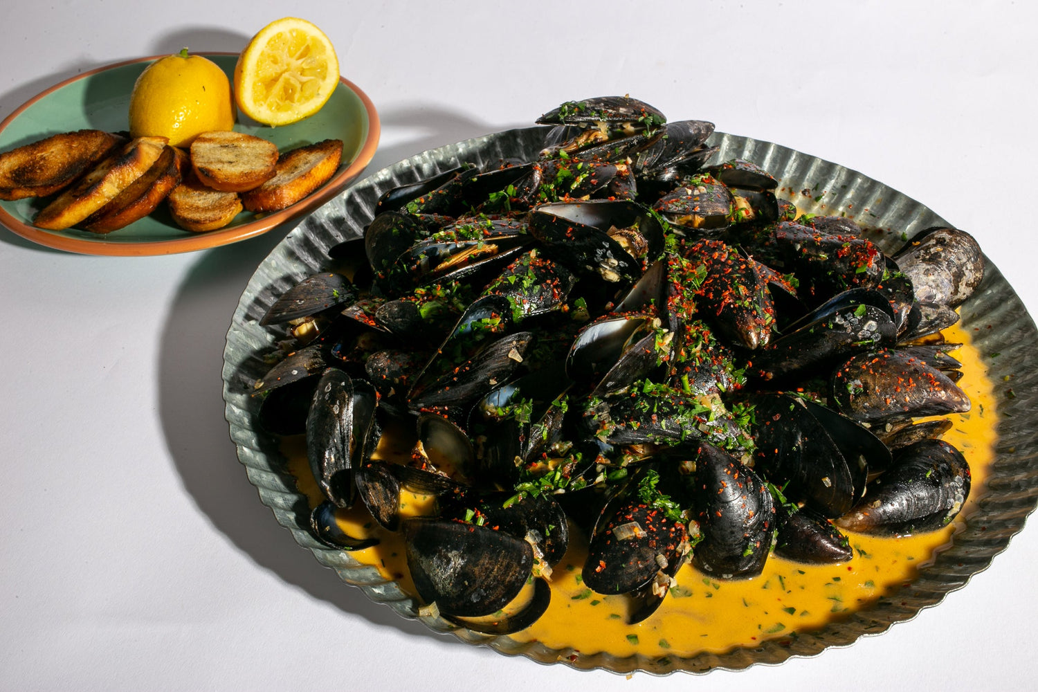 Nora Chilli Mussels