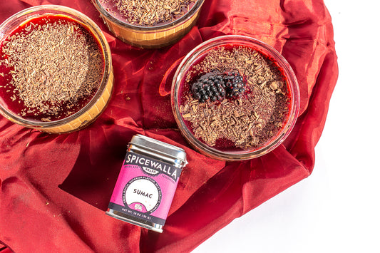 Blackberry Sumac Chocolate Mousse