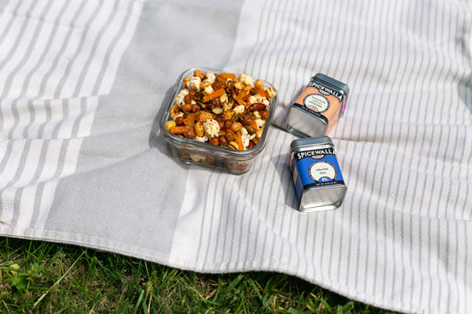 Sweet & Spicy Summer Snack Mix