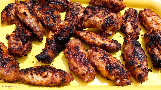 Juicy Grilled Carolina BBQ Wings