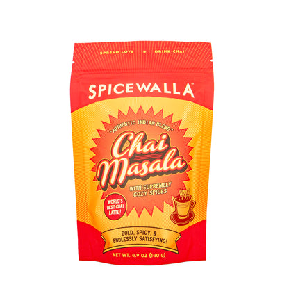 Spicewalla Chai Masala packaging on a white background