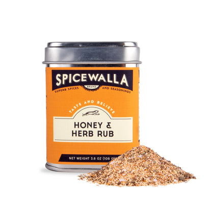 honey and herb rub