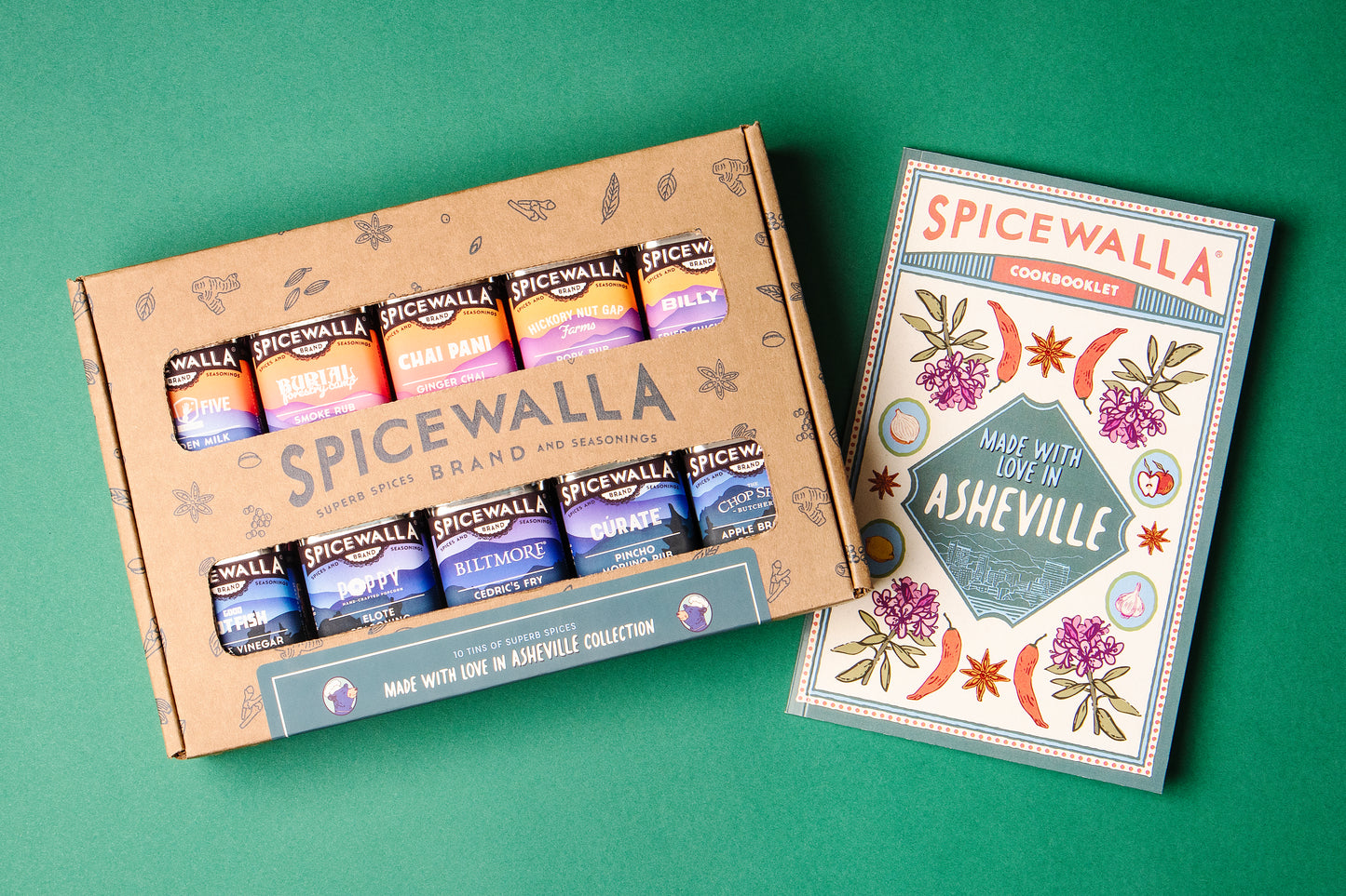 Bundle! 10-Pack Made with Love in Asheville Collection & Cookbooklet