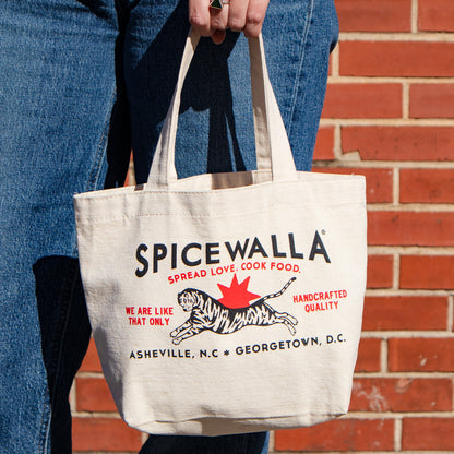 Spicewalla Matchbox Tiger Baby Tote in Natural