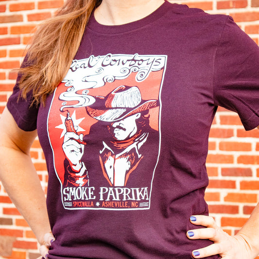 Spicewalla T-shirt in Burgundy
