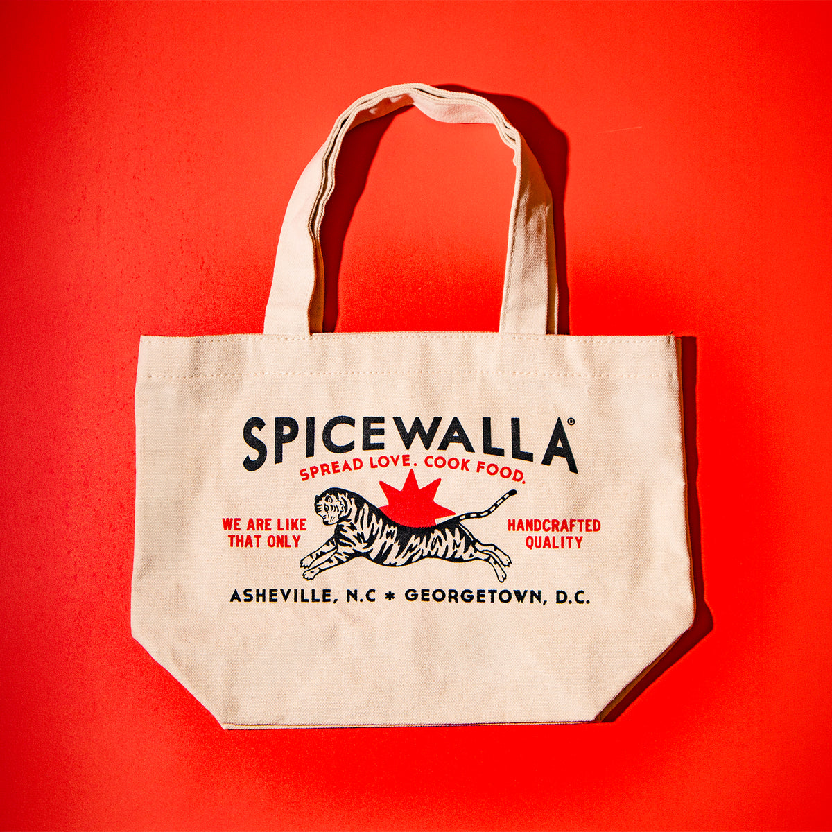 Spicewalla Matchbox Tiger Baby Tote in Natural