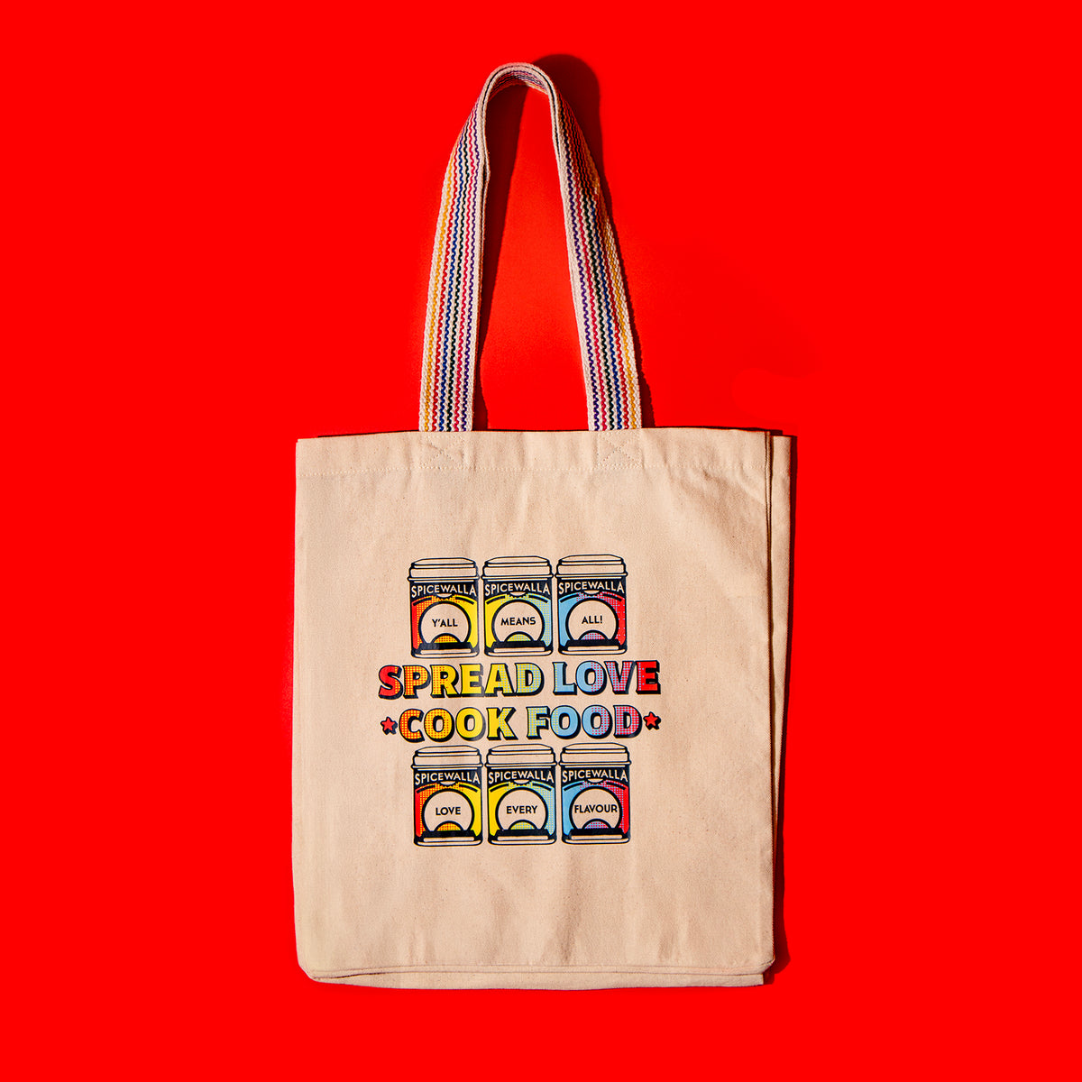 Spicewalla Spread Love, Cook Food Large Tote